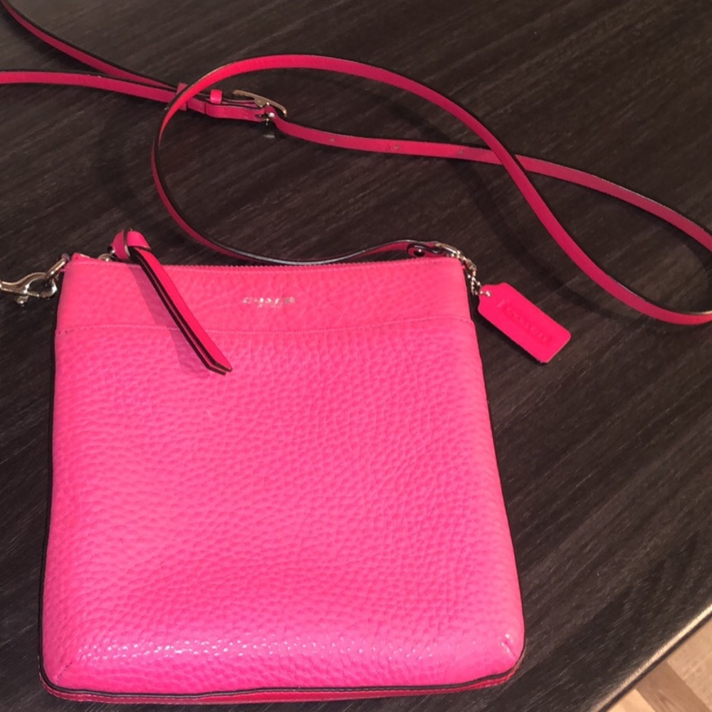 COACH crossbody purse.